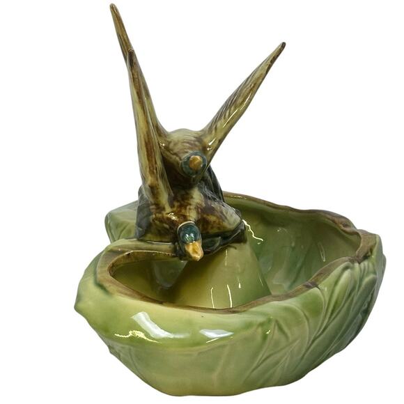 McCoy Flying Mallard Ducks Vintage 1950's MCM Planter-Excellent - Picture 2 of 7